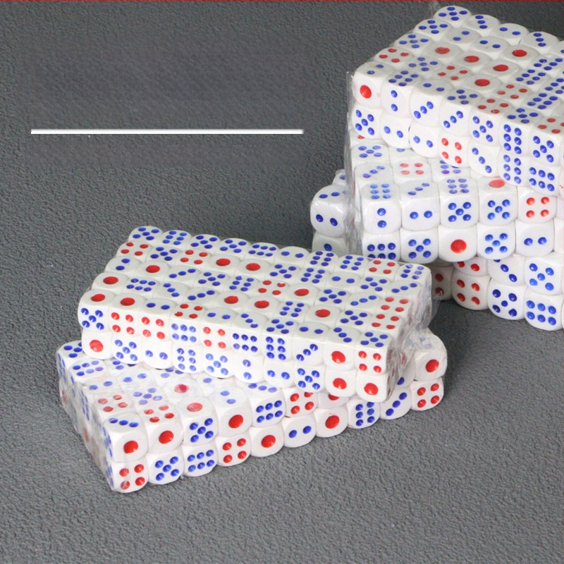 Bo Dian kauliukai – mišrios medžiagos, stilis Fillet, pakuotė: 100 vnt dėžutėje