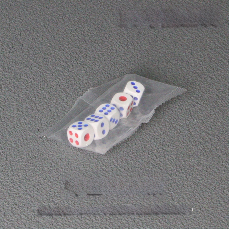 Bo Dian kauliukai – mišrios medžiagos, stilis Fillet, pakuotė: 100 vnt dėžutėje