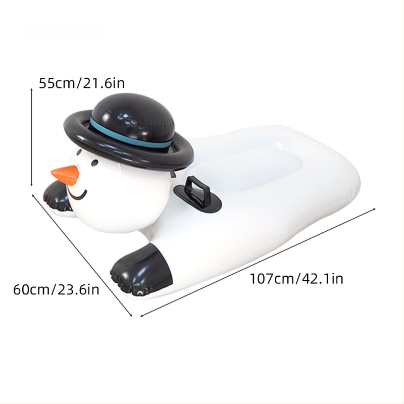 Puhutav talvine lumelau ja kelk — PVC, külm- ja kulumiskindel, PVC paksus 45, Kaubamärk YHS4682