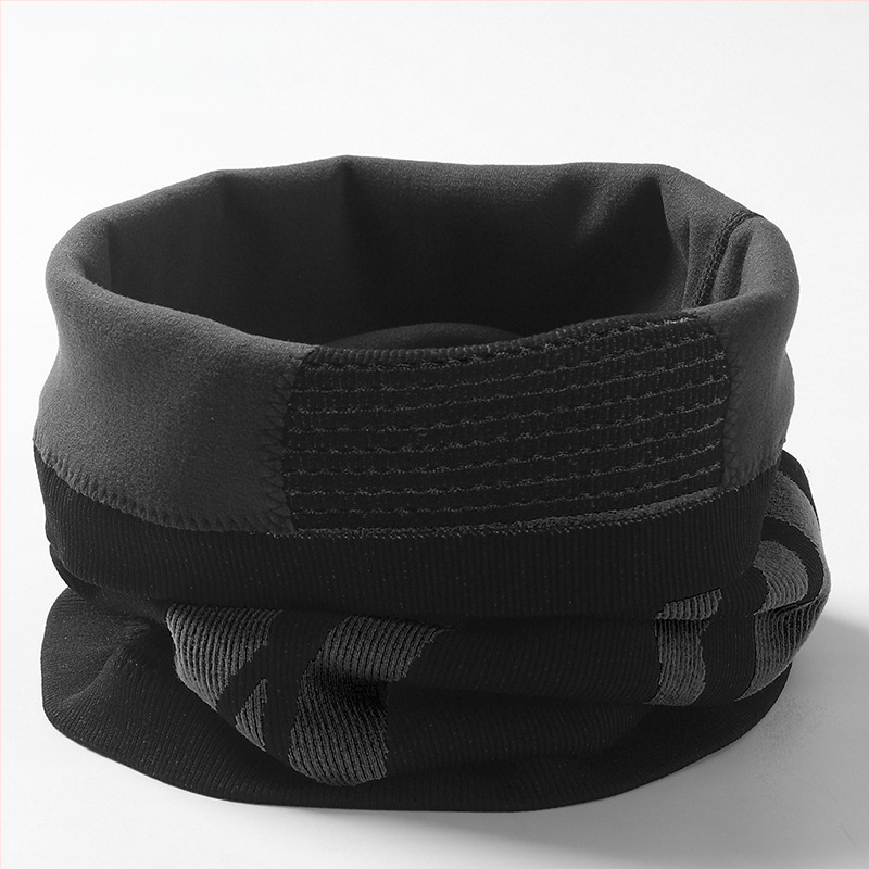 Dviračio kaklo šalikėlis, stora megzta medžiaga, žieminė šiluma, unisex, Sirius