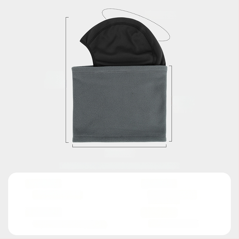 Dviračių veido kaukė su poliariniu flisu, žiemiškai šilta galvos apdaila važiavimui ir slidinėjimui, poliesteris, prekinis ženklas Ruidong, universalus, vėjo atspari