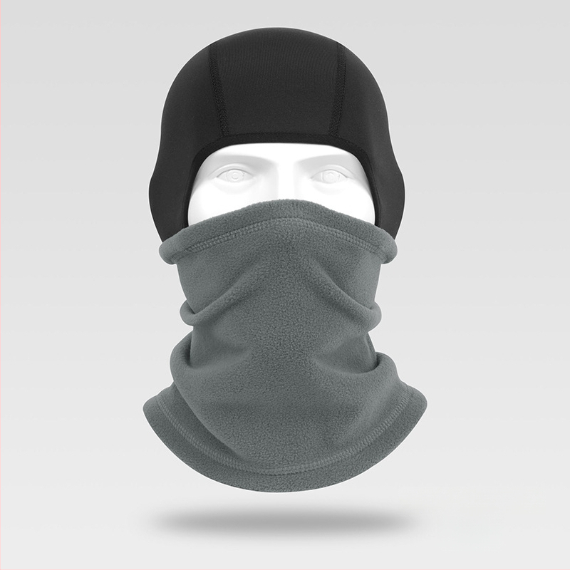 Dviračių veido kaukė su poliariniu flisu, žiemiškai šilta galvos apdaila važiavimui ir slidinėjimui, poliesteris, prekinis ženklas Ruidong, universalus, vėjo atspari