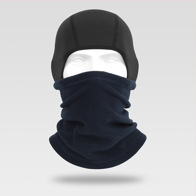 Dviračių veido kaukė su poliariniu flisu, žiemiškai šilta galvos apdaila važiavimui ir slidinėjimui, poliesteris, prekinis ženklas Ruidong, universalus, vėjo atspari