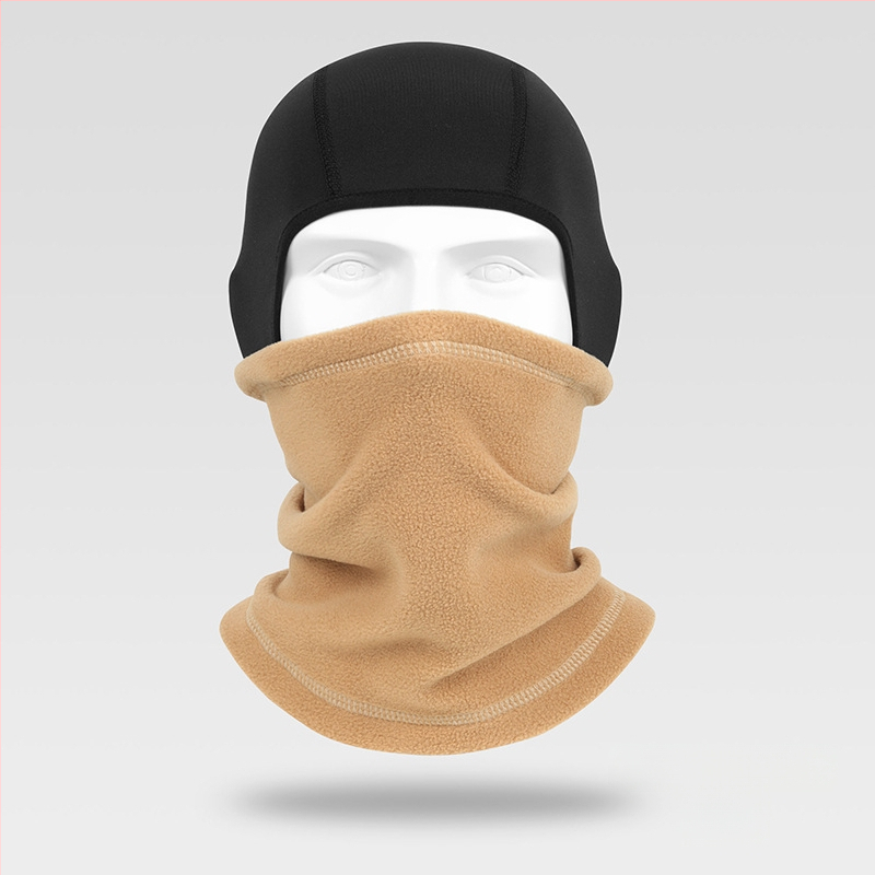 Dviračių veido kaukė su poliariniu flisu, žiemiškai šilta galvos apdaila važiavimui ir slidinėjimui, poliesteris, prekinis ženklas Ruidong, universalus, vėjo atspari