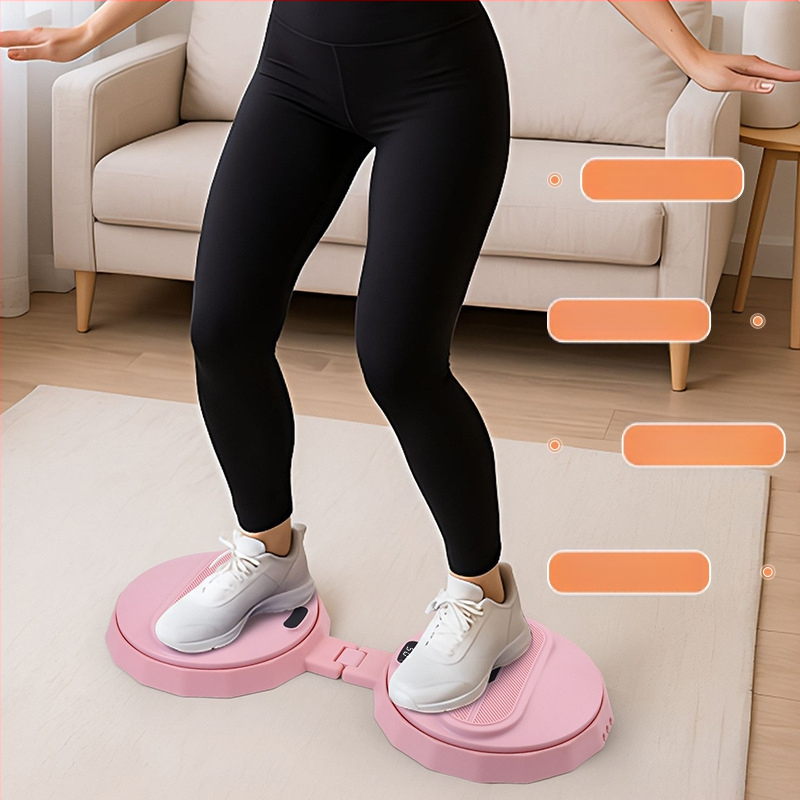 Elektroninė skaičiavimo sukimosi plokštelė namų naudojimui — sulankstoma juosmens sukimosi plokštė, plastikas