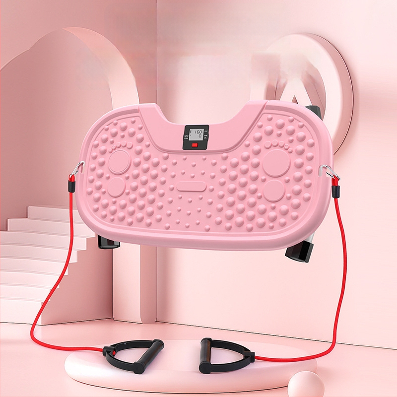 Namų tylus pilvo pratimų prietaisas su elektroniniu skaitikliu, daugiafunkcinė juosmens sukimimo plokštė, PP medžiaga