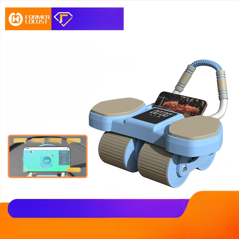 Kõhu ratas automaatse tagasipöördumisega, küünarnuki tugi, 2,2 kg, mudel QF-SLTKJFL