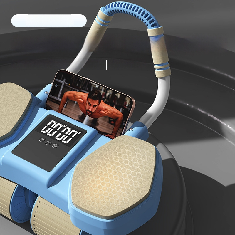 Kõhu ratas automaatse tagasipöördumisega, küünarnuki tugi, 2,2 kg, mudel QF-SLTKJFL