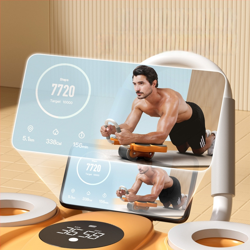 Kõhu rull kahe küünarnuki toega, mitte kokkupandav, koduseks treeninguks, mudel 550/560, kaal 2,5 kg