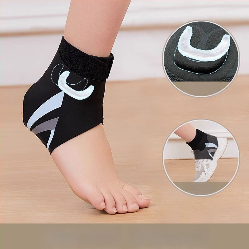 Tartini čiurnos apsauginė priemonė – poliesterio pluoštas, skirta badmintonui, čiurnos apsauga ir reabilitacija