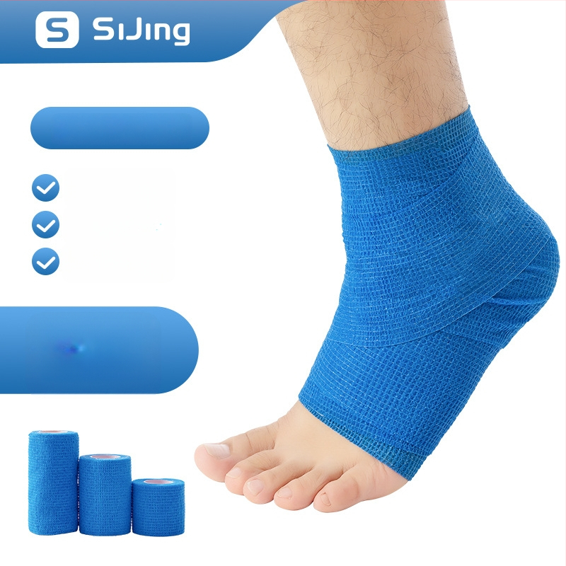 Kulkšnies tvaras futbolui — elastinis, lipnus marlės tvarstis, lateksas (kulkšnis; futbolas; lateksas; elastinis)