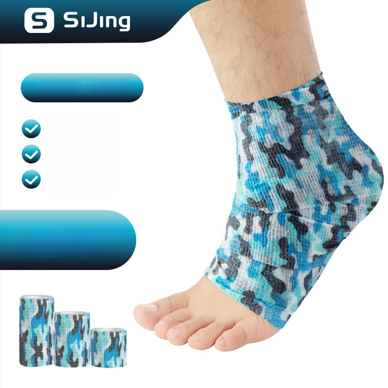 Kulkšnies tvaras futbolui — elastinis, lipnus marlės tvarstis, lateksas (kulkšnis; futbolas; lateksas; elastinis)