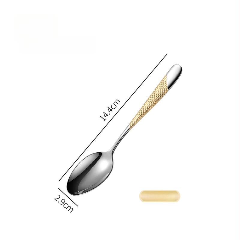 Platinum 304 nerūdijančio plieno stalo įrankių rinkinys vakarietiški patiekalai: peilis, šakutė ir šaukštas, veidrodinis poliravimas, lengvas prabangos retro stilius, pritaikymas galimas