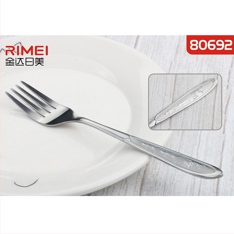 Nerūdijančio plieno stalo įrankių rinkinys – šakutė ir šaukštas, 201 nerūdijančio plieno, veidrodinis poliravimas, modernus minimalistinis stilius, suaugusiems