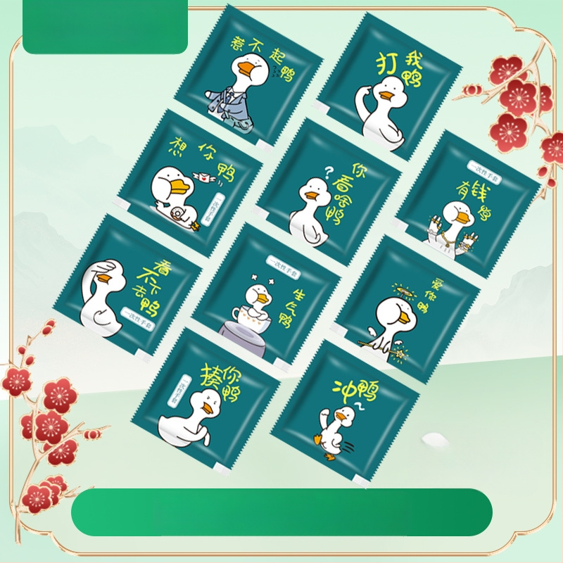 Vienkartinės pirštinės su logotipo spauda, individualiai supakuotos, storos, skirtos maitinimui ir omarų pristatymui, plastikas PE, skaidrios, maisto kokybei