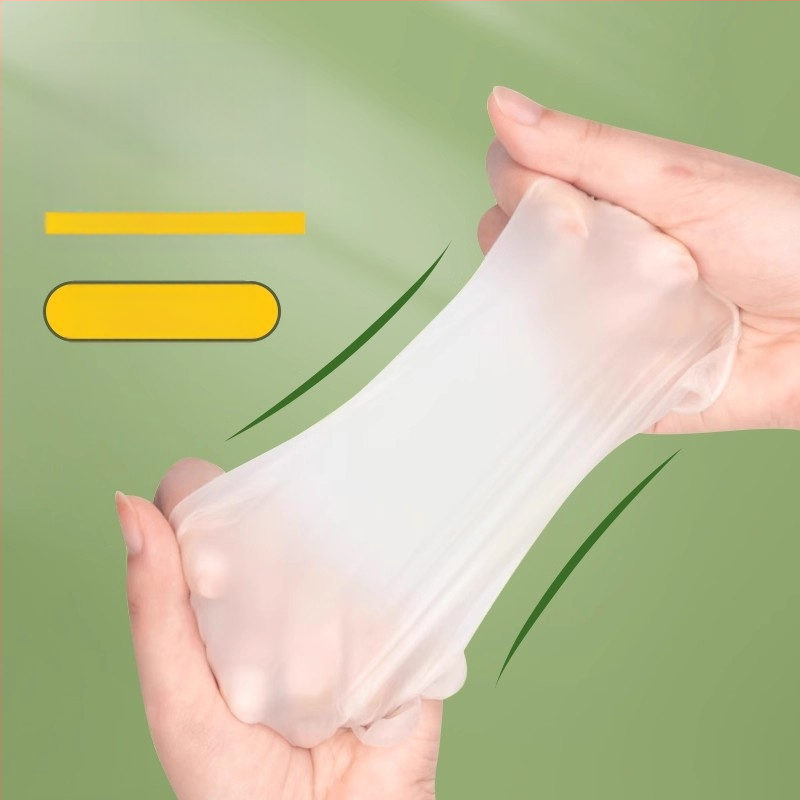 Vaikų vienkartinės pirštinės, maisto kokybės TPE, dėžutėje, priešslydis, storis 0,05–0,1 mm