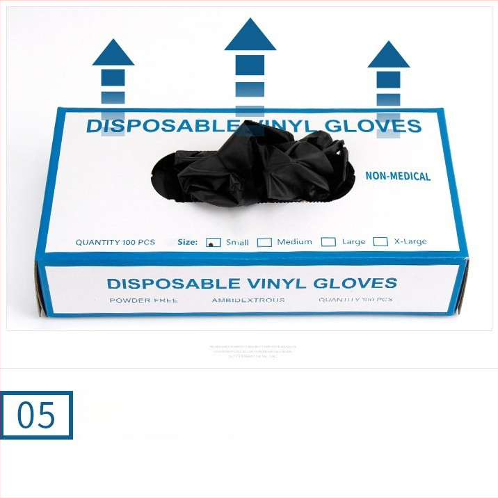 Vienkartinės pirštinės tatuiravimui, grožio salonui, nagų pramonei, pedikiūrui ir masažui