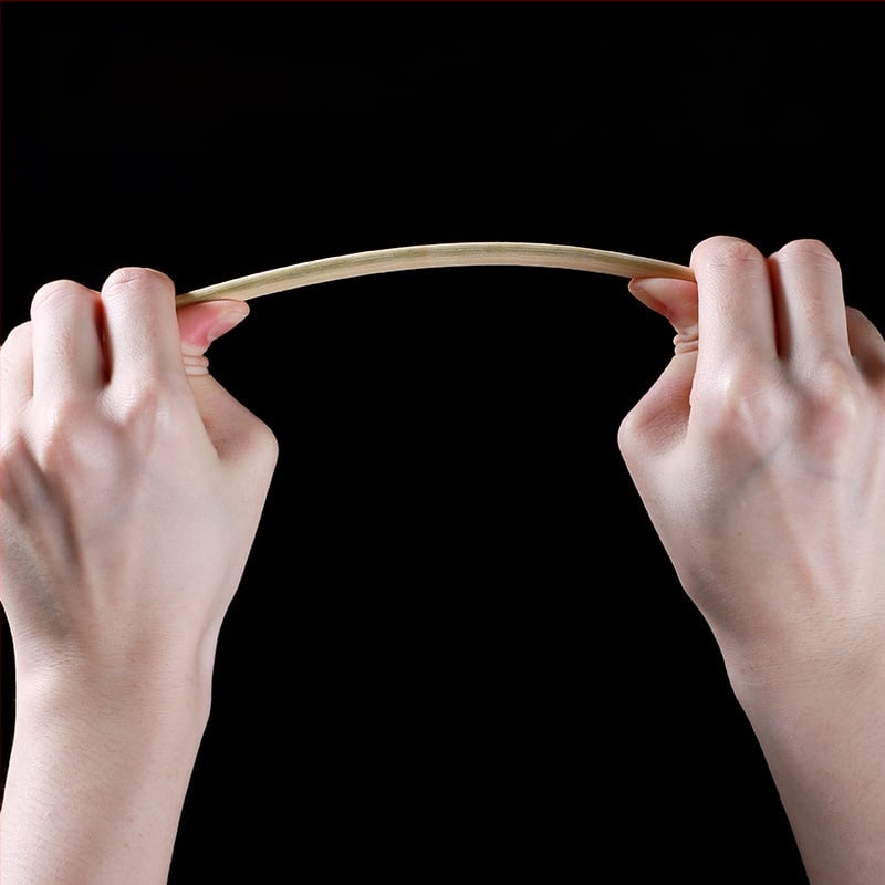 Vienkartiniai bambusiniai lazdelės, atskirai supakuotos komerciniam maitinimui, 50 porų pakuotėje, mikrobangų krosnelė netinka, biologiškai skaidūs