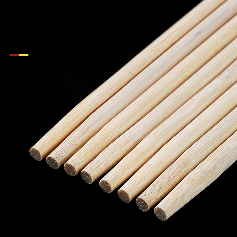 Vienkartiniai bambusiniai lazdelės, atskirai supakuotos komerciniam maitinimui, 50 porų pakuotėje, mikrobangų krosnelė netinka, biologiškai skaidūs