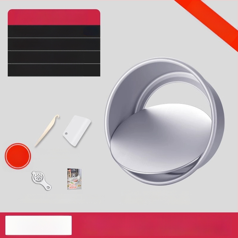 Enjoy the taste šifona kūku formu komplekts ar atdalāmu dibenu, ovālām formām, anodizētām