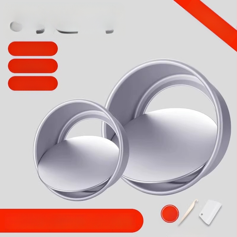 Enjoy the taste šifona kūku formu komplekts ar atdalāmu dibenu, ovālām formām, anodizētām