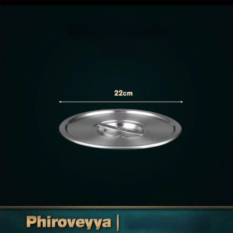 Virtuvės indo dangtis – 304 nerūdijančio plieno, maisto kokybė, namų daugiafunkcinis, storas, šiuolaikiškas minimalistinis stilius