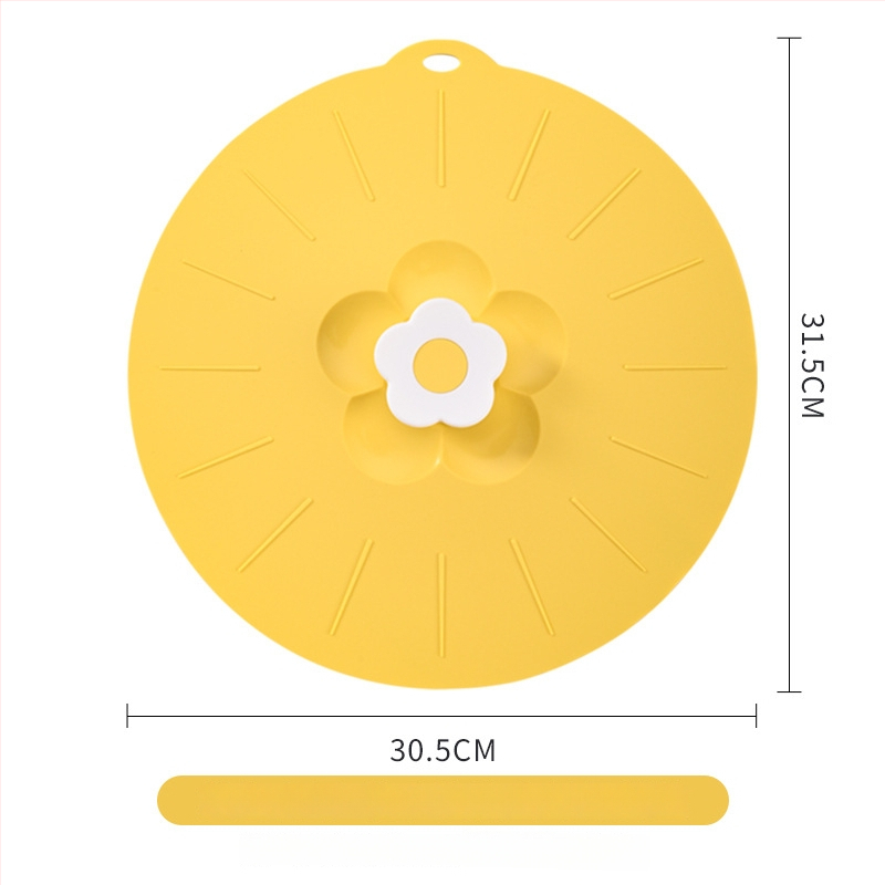 AWOO silikoninis dangtelis mikrobangų krosnelės dubenėliui, Stilius: Gaivus ir žaismingas, Medžiaga: Kita, Stilius: Mažas gaivus vėjas