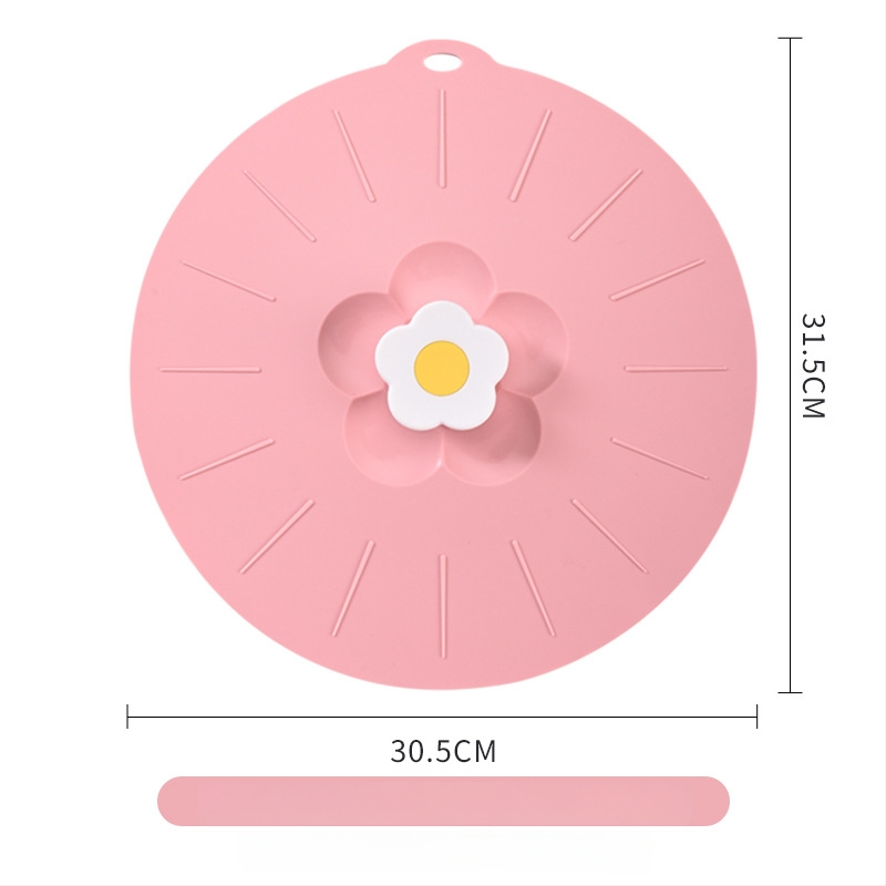 AWOO silikoninis dangtelis mikrobangų krosnelės dubenėliui, Stilius: Gaivus ir žaismingas, Medžiaga: Kita, Stilius: Mažas gaivus vėjas