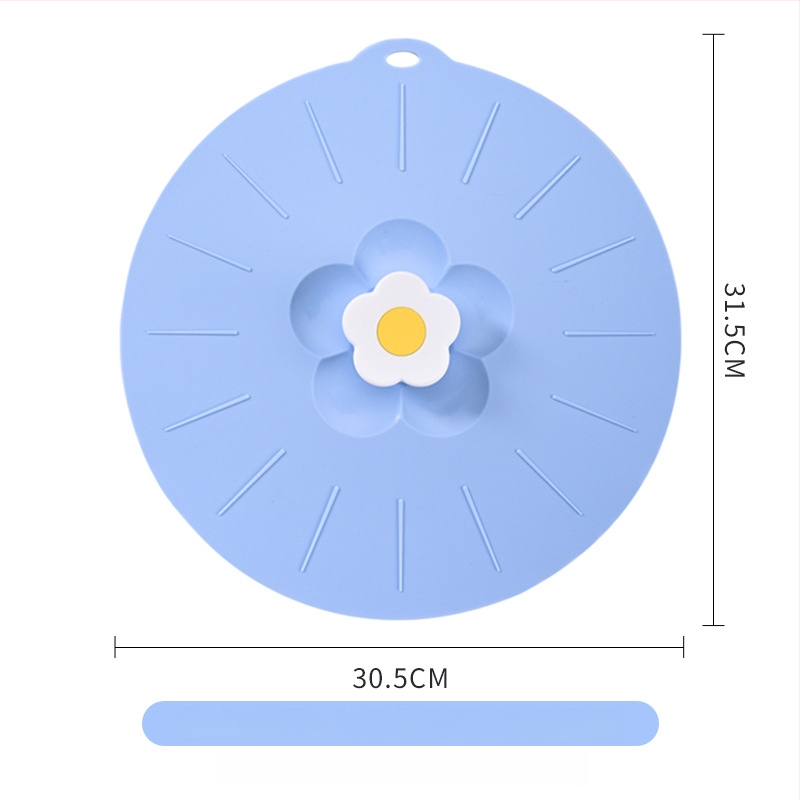 AWOO silikoninis dangtelis mikrobangų krosnelės dubenėliui, Stilius: Gaivus ir žaismingas, Medžiaga: Kita, Stilius: Mažas gaivus vėjas