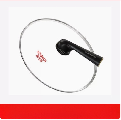 Combach stiklo dangtelis wokui ir keptuvei – skaidrus, apvalus, su rankena, grūdintas stiklas