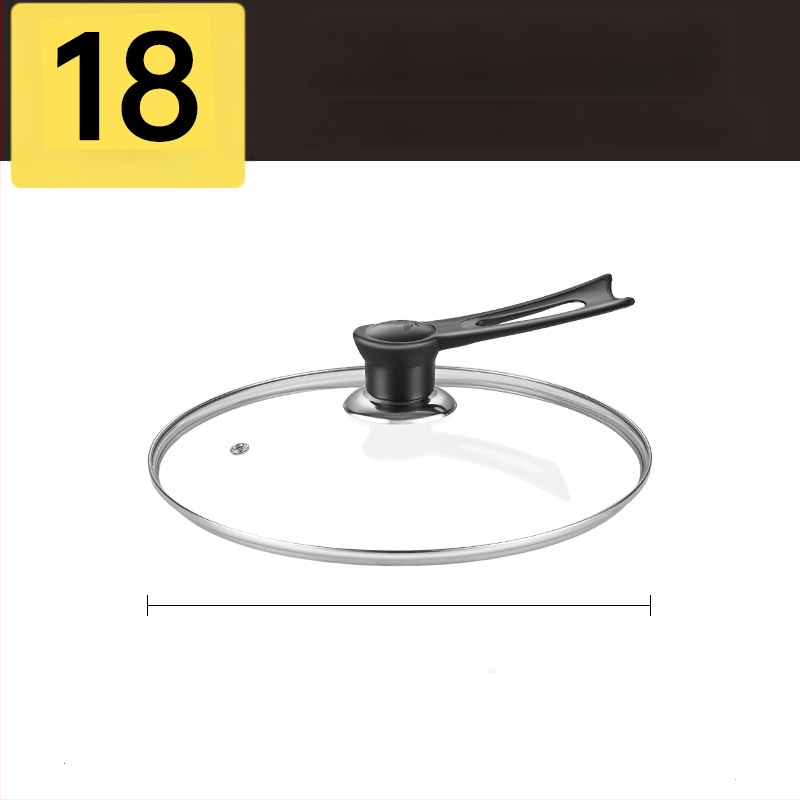 Puodo dangtelis, grūdintas stiklas, atsparus aukštoms temperatūroms, universali tinka, maisto kokybės