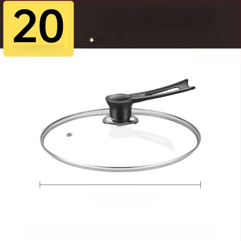 Puodo dangtelis, grūdintas stiklas, atsparus aukštoms temperatūroms, universali tinka, maisto kokybės