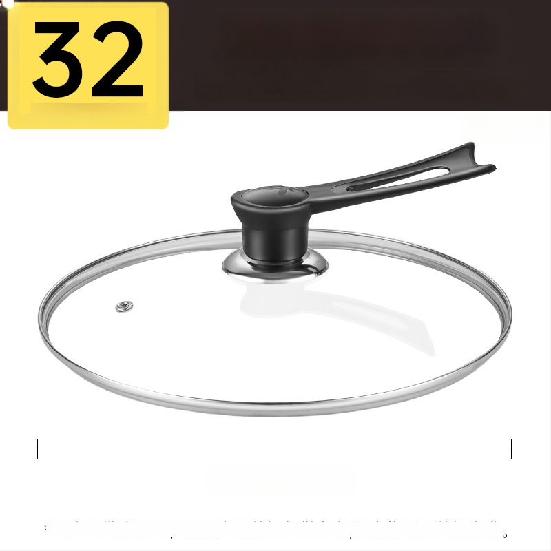 Puodo dangtelis, grūdintas stiklas, atsparus aukštoms temperatūroms, universali tinka, maisto kokybės