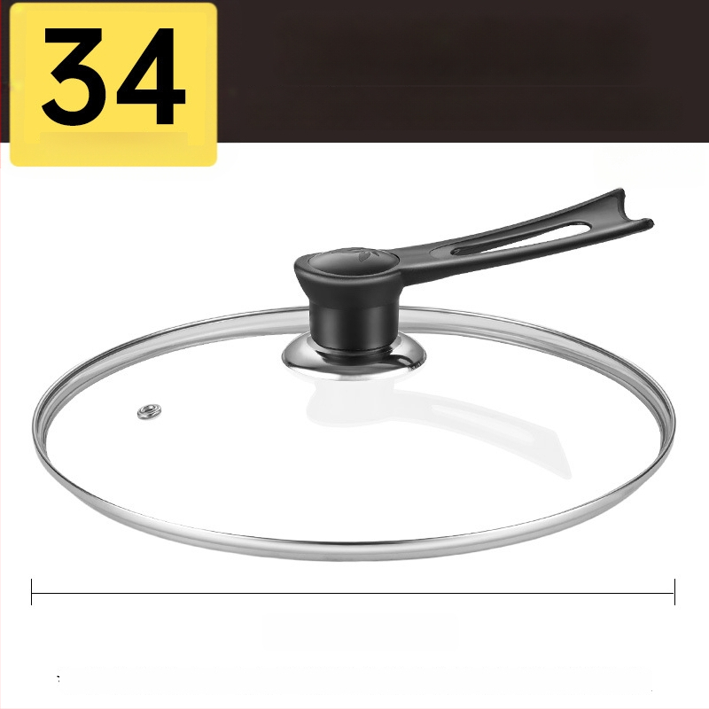 Puodo dangtelis, grūdintas stiklas, atsparus aukštoms temperatūroms, universali tinka, maisto kokybės