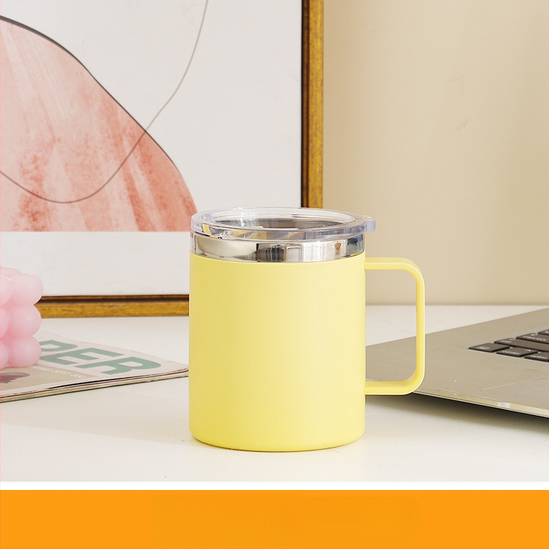 SEALLOCK 304 nerūdijančio plieno kavos puodelis su dangteliu – dovanos verslui ir reklamines dovanos