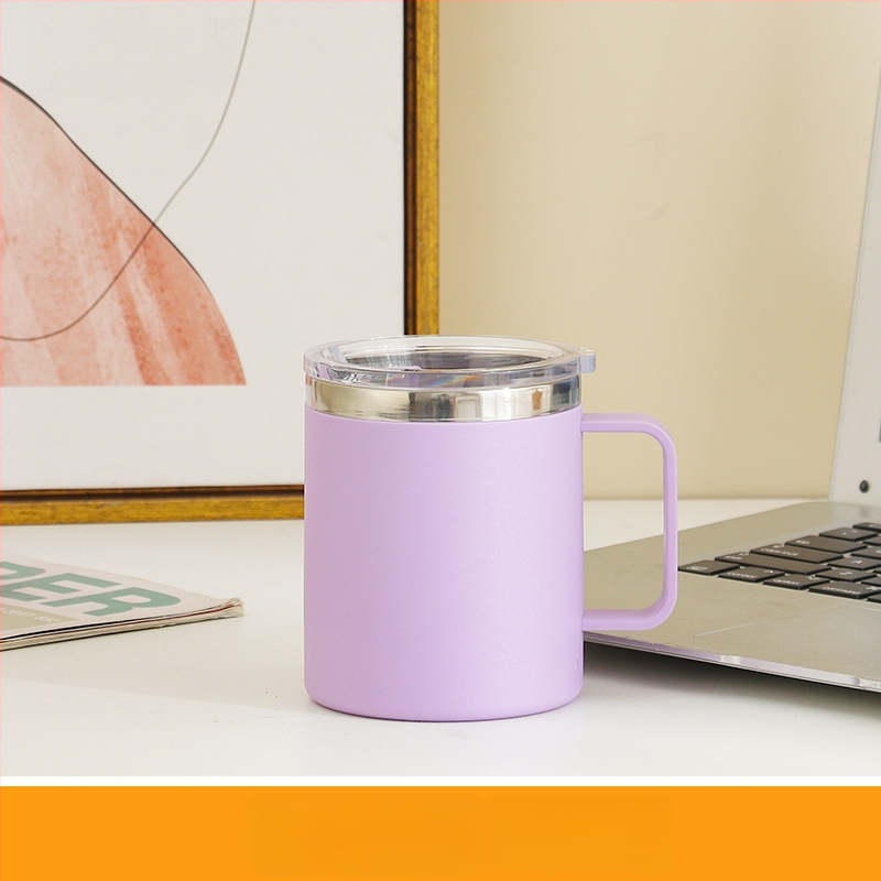 SEALLOCK 304 nerūdijančio plieno kavos puodelis su dangteliu – dovanos verslui ir reklamines dovanos