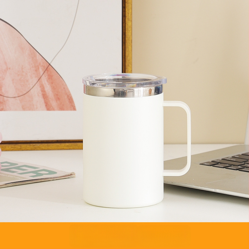 SEALLOCK 304 nerūdijančio plieno kavos puodelis su dangteliu – dovanos verslui ir reklamines dovanos