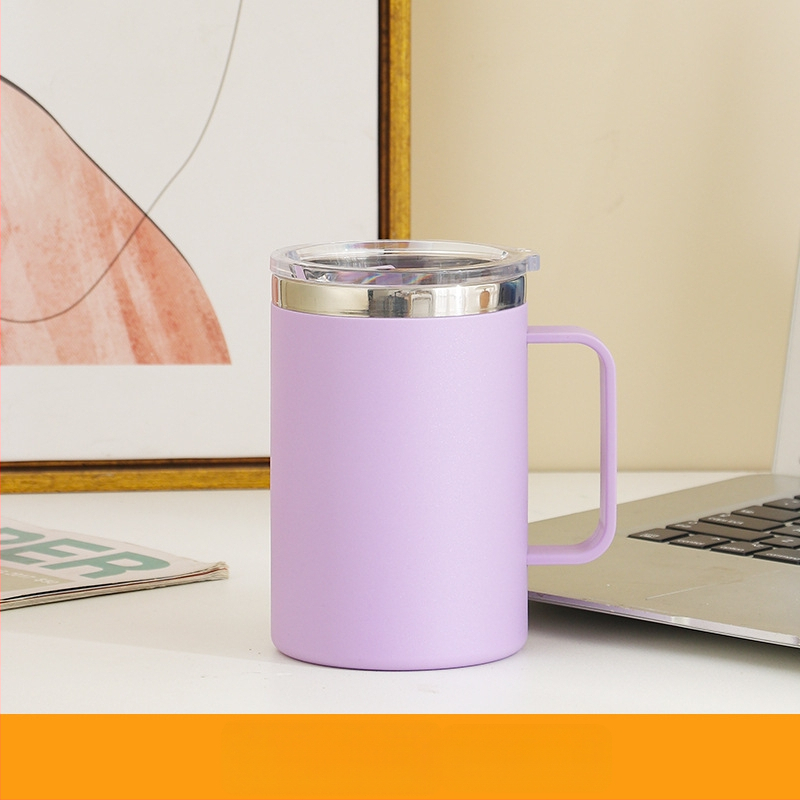 SEALLOCK 304 nerūdijančio plieno kavos puodelis su dangteliu – dovanos verslui ir reklamines dovanos