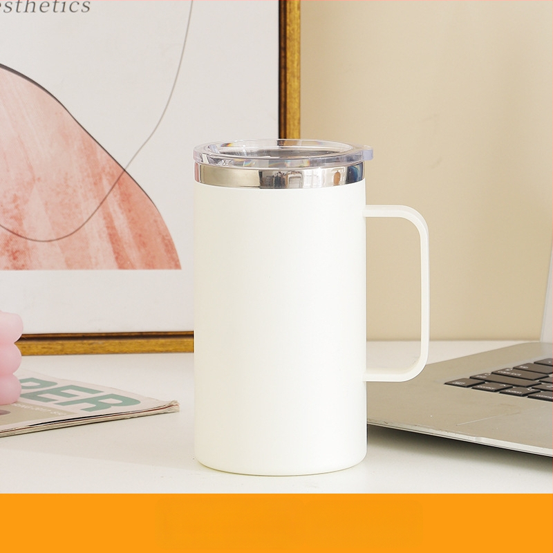 SEALLOCK 304 nerūdijančio plieno kavos puodelis su dangteliu – dovanos verslui ir reklamines dovanos