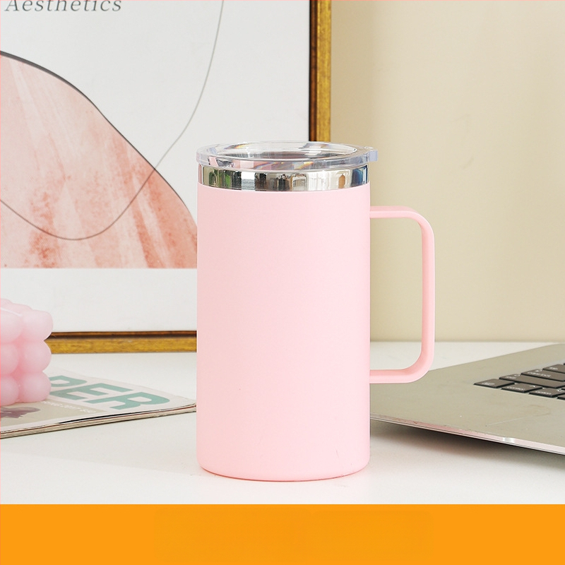 SEALLOCK 304 nerūdijančio plieno kavos puodelis su dangteliu – dovanos verslui ir reklamines dovanos