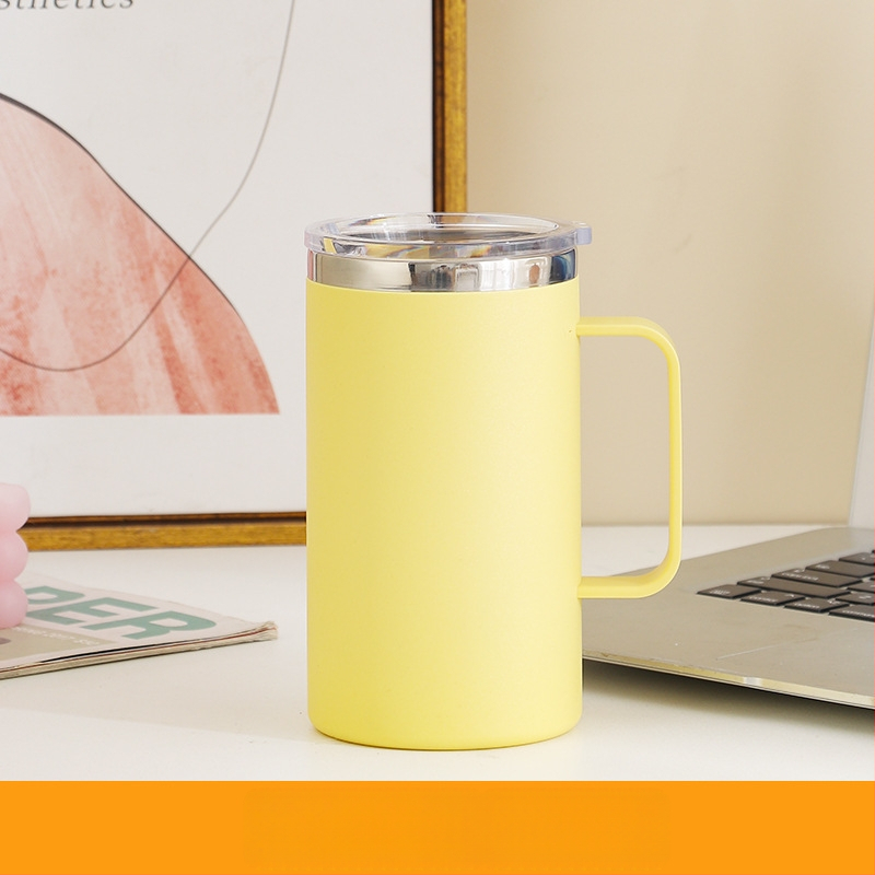 SEALLOCK 304 nerūdijančio plieno kavos puodelis su dangteliu – dovanos verslui ir reklamines dovanos