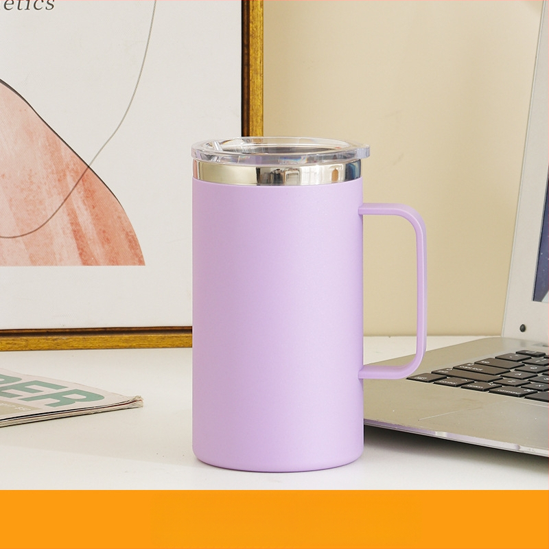 SEALLOCK 304 nerūdijančio plieno kavos puodelis su dangteliu – dovanos verslui ir reklamines dovanos