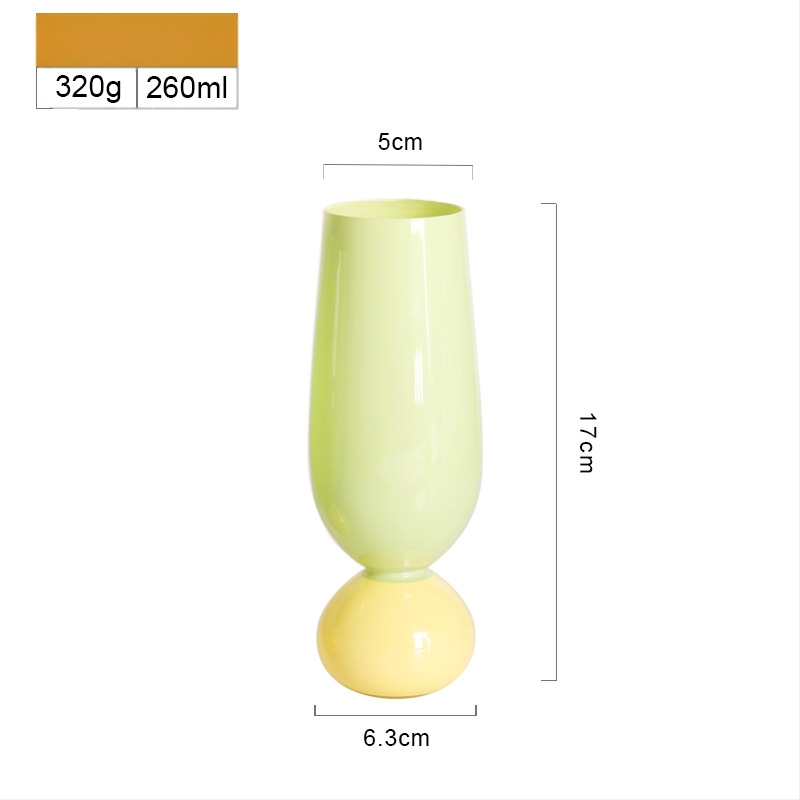 Tulipės formos stiklinė taurelė su logotipo spaudu, purkštavimo apdaila, dėžutėje pakuotė, pritaikoma, dovanai paruošta