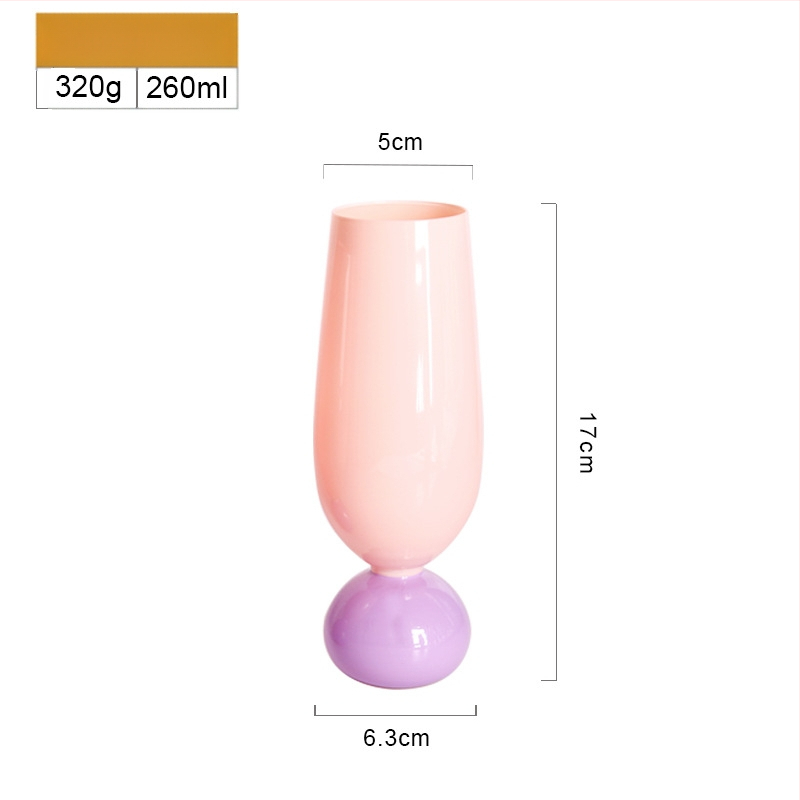 Tulipės formos stiklinė taurelė su logotipo spaudu, purkštavimo apdaila, dėžutėje pakuotė, pritaikoma, dovanai paruošta