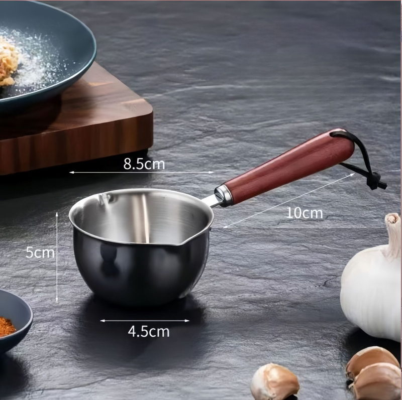 Nerūdijančio plieno keptuvė kiaušiniams, nelipni, tinkama įprastoms viryklėms, modelis: Nelipni keptuvė