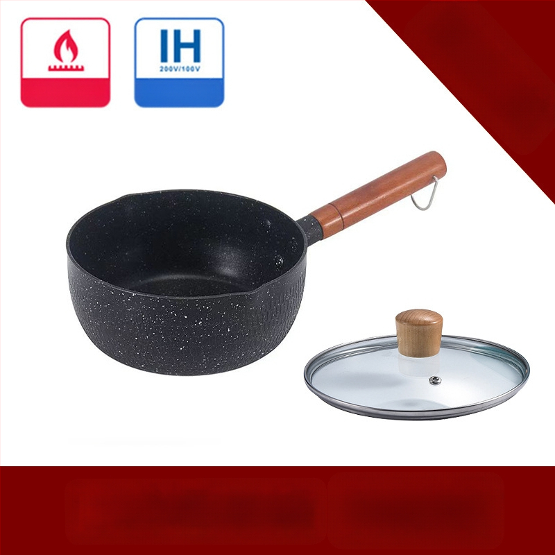 Gauz Maifan akmens nelipnus pieno puodas indukcinėms viryklėms