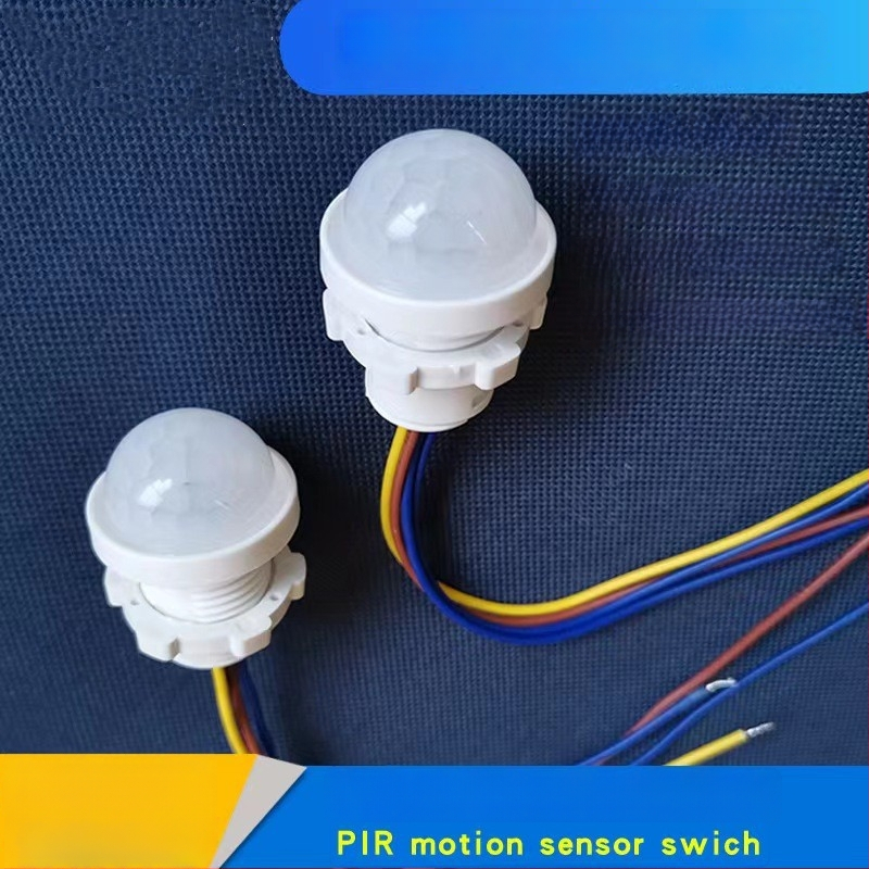 Infraraudonųjų spindulių žmogaus jutiklio modulis su išmaniu vėlinamuoju apšvietimo valdymu, su šviesos jutikliu; vėlinimo laikas 30–40 s; įtampa 110–240 V AC arba 12–36 V DC; tinka spintoms, muilo dozatoriams, apšvietimui