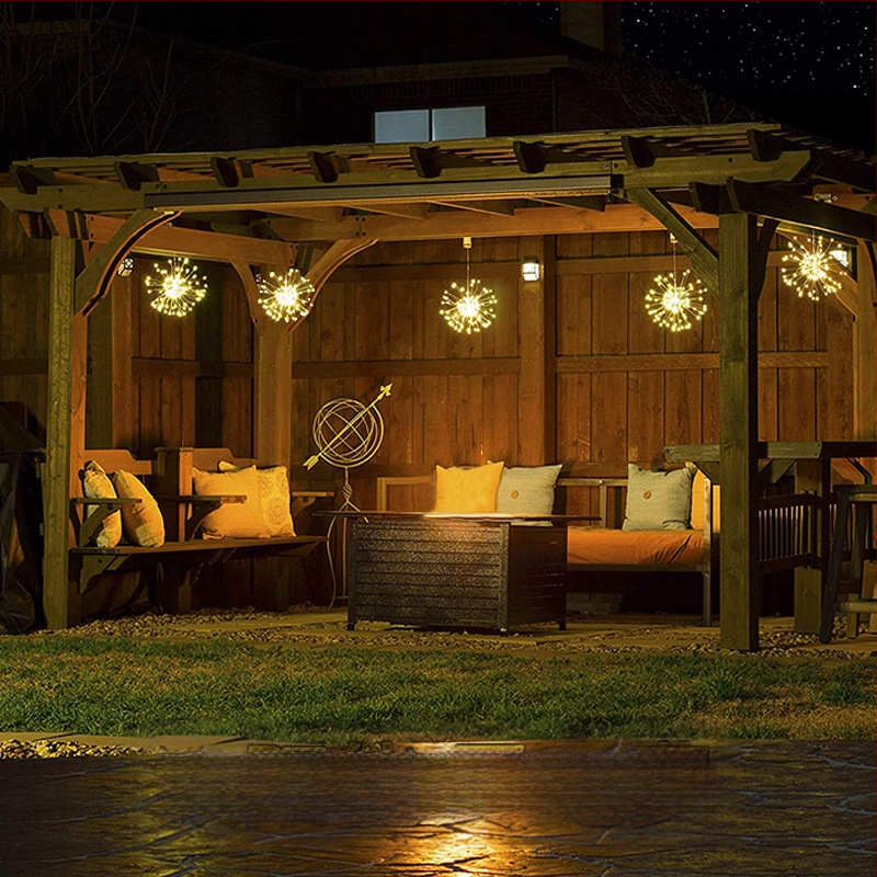 LED sodo kabamieji žibintai, IP65 atsparūs vandeniui, saulės/baterijos/USB maitinimas, modelis 067-hanging, gėlės forma, 0.04W, įtampa ≤36V, valdymas mygtuku/nuotoliniu