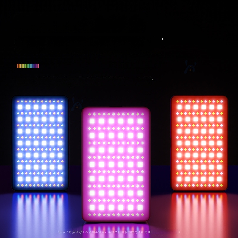 LED šviesa fotografavimui ir tiesioginiams transliavimui, nešiojamas rankinis panelės apšvietimas, galia 10-50W, 3.7V