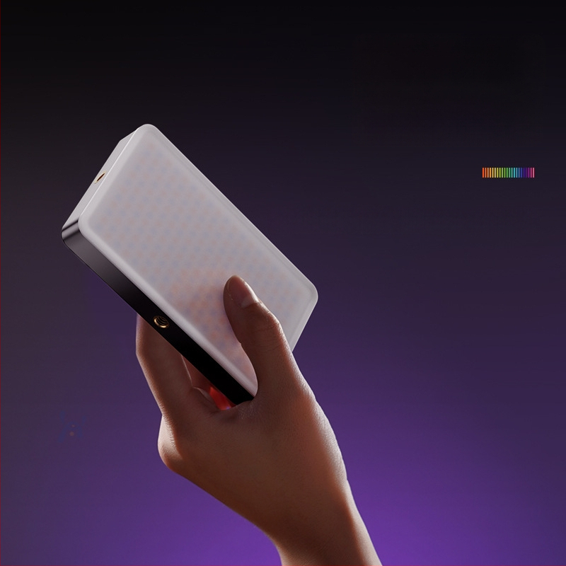 LED šviesa fotografavimui ir tiesioginiams transliavimui, nešiojamas rankinis panelės apšvietimas, galia 10-50W, 3.7V